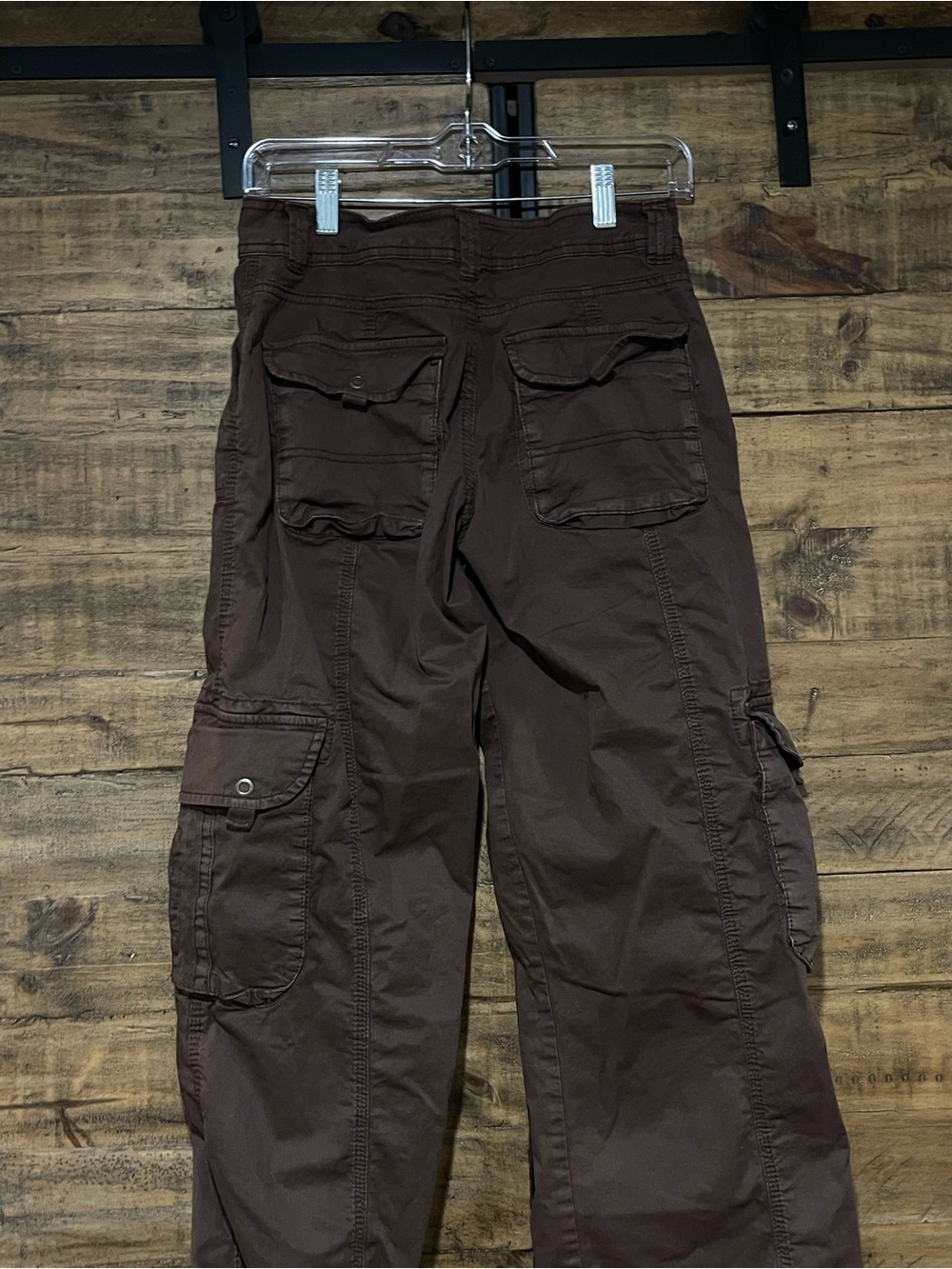 Garage Men's Dark Brown Cargo Pants